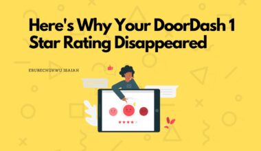 Here's Why Your DoorDash 1 Star Rating Disappeared