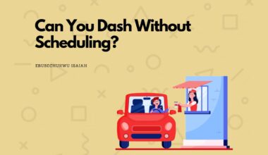 Can You Dash Without Scheduling?