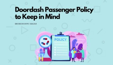 4 Doordash Passenger Policy to Keep in Mind