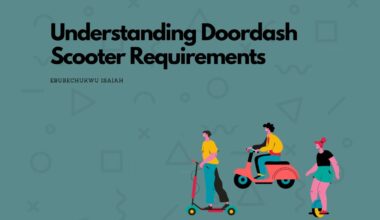 Understanding Doordash Scooter Requirements