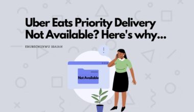 Uber Eats Priority Delivery Not Available? Here's why...