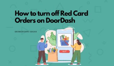 How to turn off Red Card Orders on DoorDash (Finally)